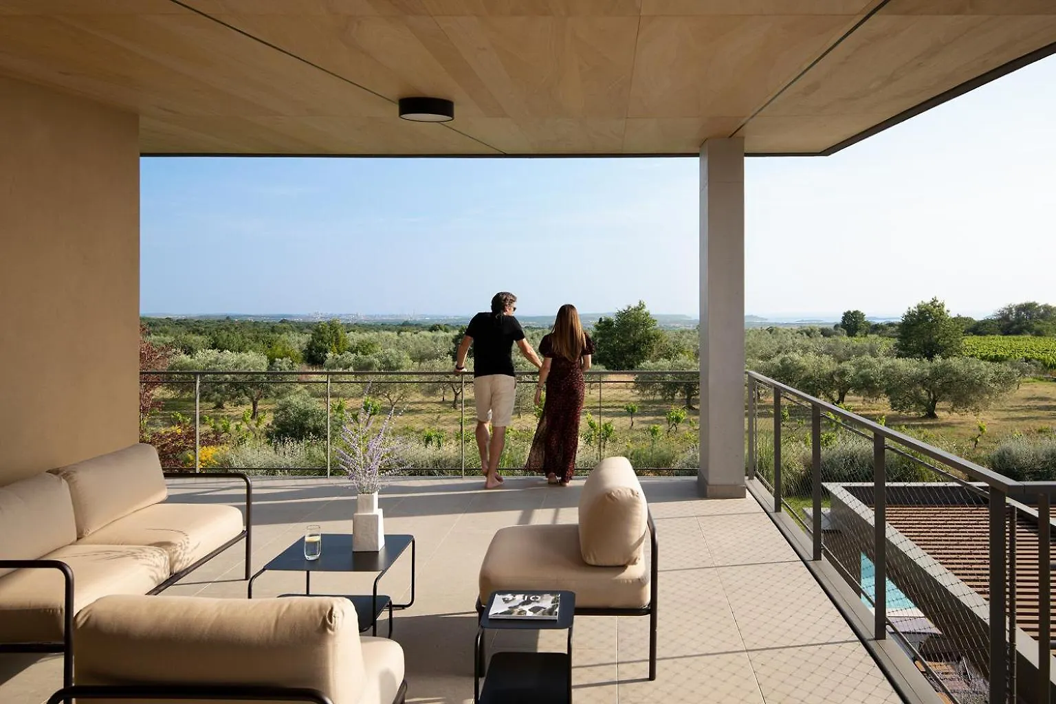 Villa Puerto De Paz For 8 People With 60 M2 Heated Pool, Sea View And Private Mini Golf ボドニャン